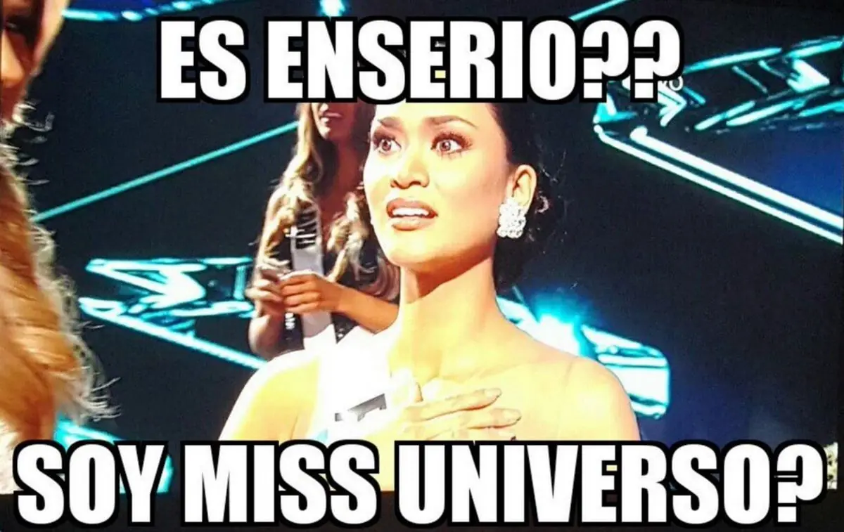 los memes de la equivocación en Miss Universo 2015