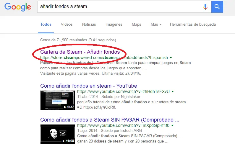 cuenta steam