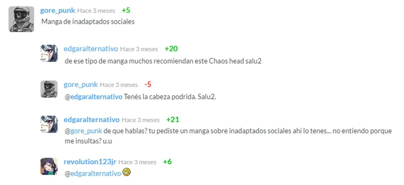 comentarios de taringa