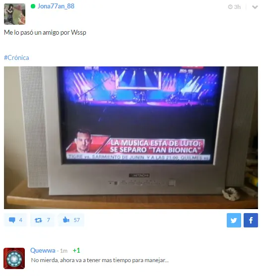 comentarios de taringa