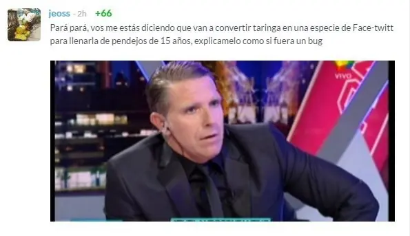 comentarios de taringa