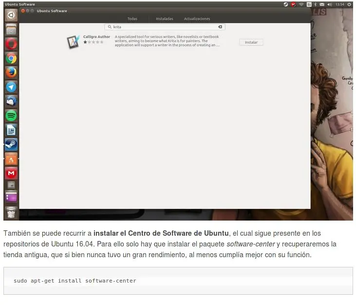 Primeras impresiones de Ubuntu 16.04