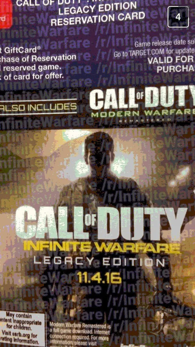 Activision confirmaría la existencia de COD 4 Remastered
