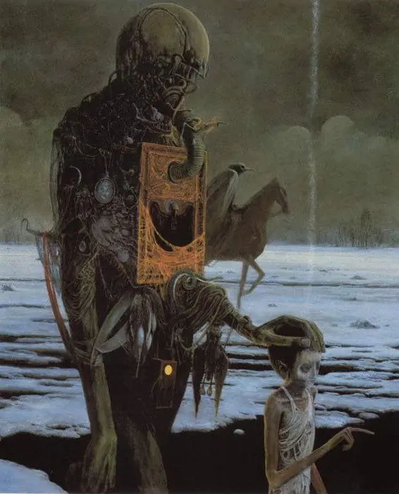 Arte macabro de Zdzisław Beksínski,galeria 120 imagenes Arte macabro de Zdzisław Beksínski,galeria 120 imagenes