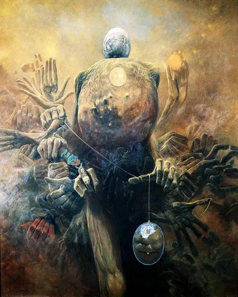 Arte macabro de Zdzisław Beksínski,galeria 120 imagenes Arte macabro de Zdzisław Beksínski,galeria 120 imagenes