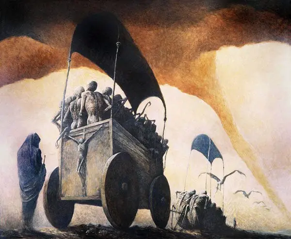 Arte macabro de Zdzisław Beksínski,galeria 120 imagenes Arte macabro de Zdzisław Beksínski,galeria 120 imagenes