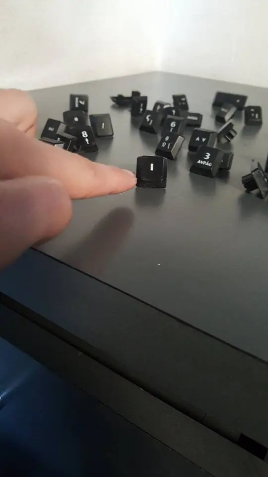 Limpie mi teclado y te lo muestro paso a paso