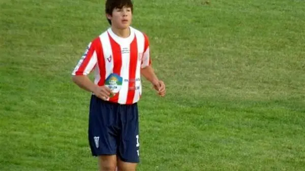 Pibe debutó a los 13 años