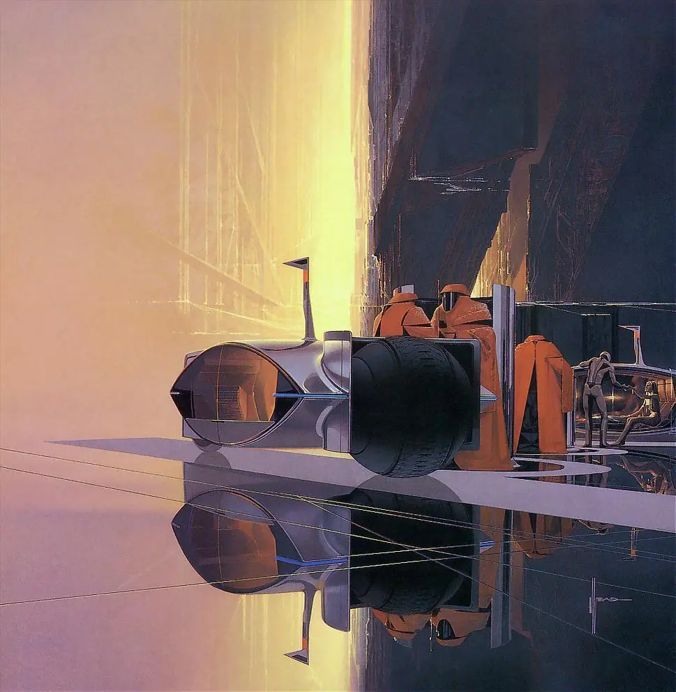 Syd Mead:El Visionario detrás de Blade Runner,Tron y Elysiu