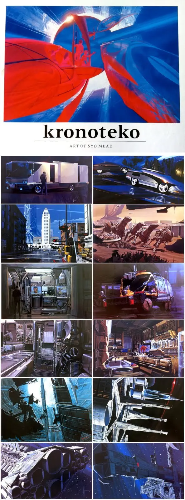 Syd Mead:El Visionario detrás de Blade Runner,Tron y Elysiu