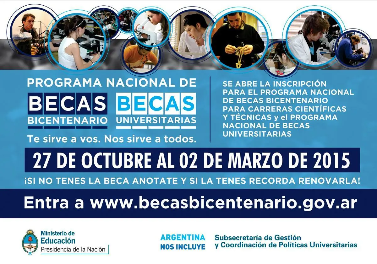 Becas para estudiantes universitarios