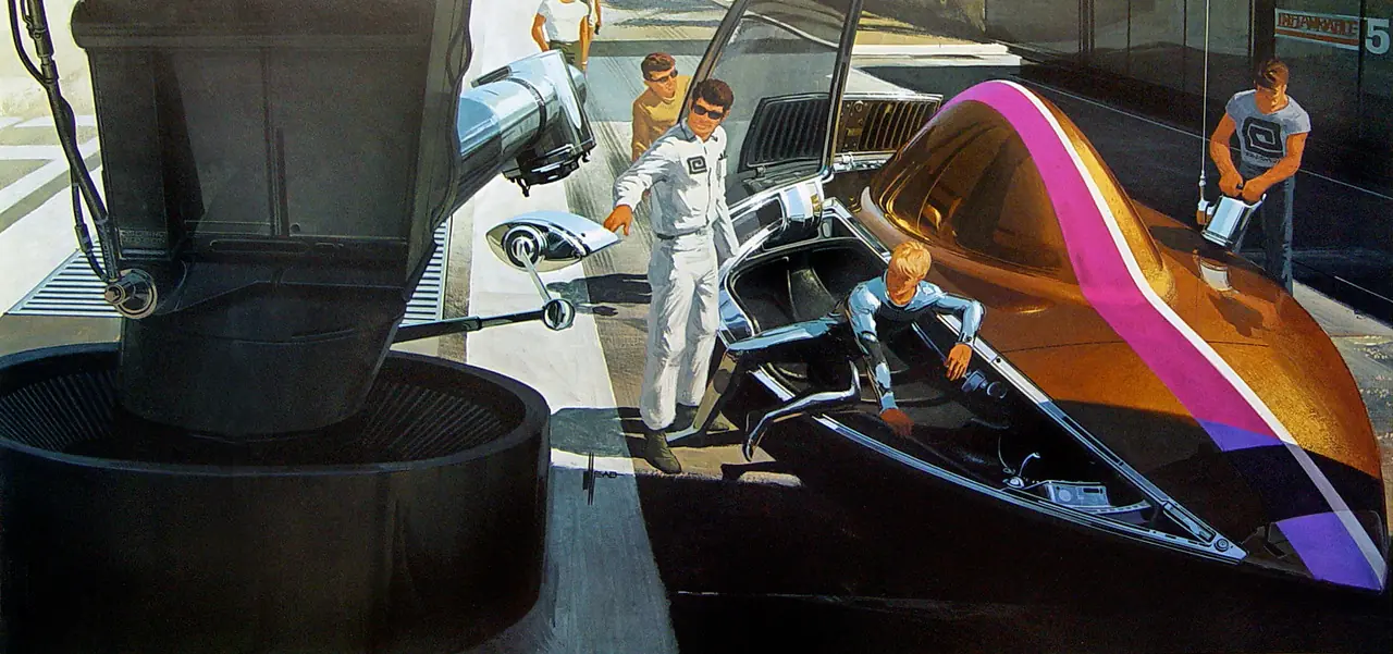 Syd Mead:El Visionario detrás de Blade Runner,Tron y Elysiu
