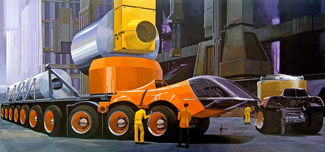 Syd Mead:El Visionario detrás de Blade Runner,Tron y Elysiu