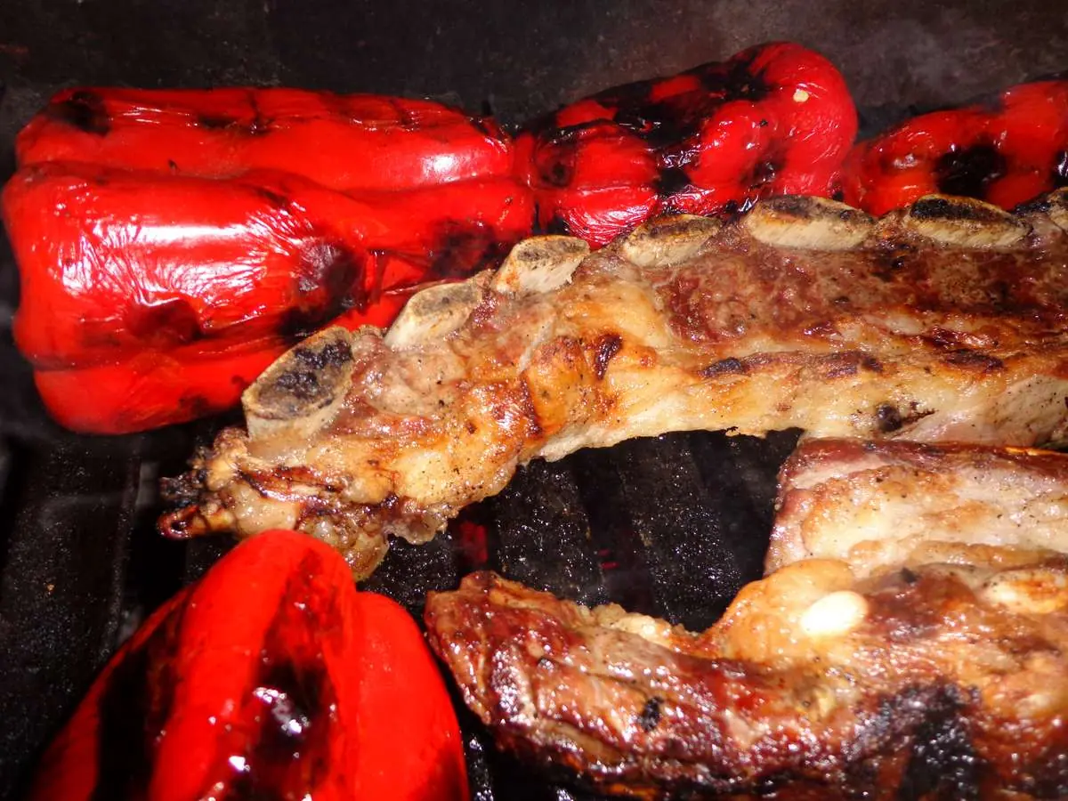 asado a la parrilla