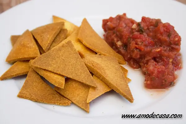 Nachos caseros