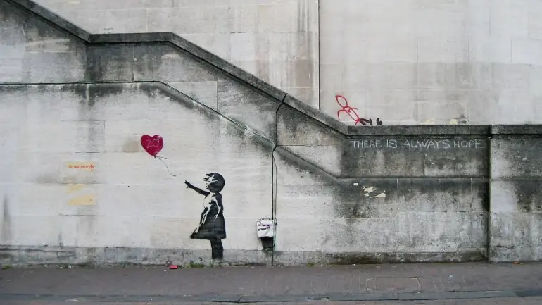 Buscan a Banksy como si fuera un criminal Buscan a Banksy como si fuera un criminal