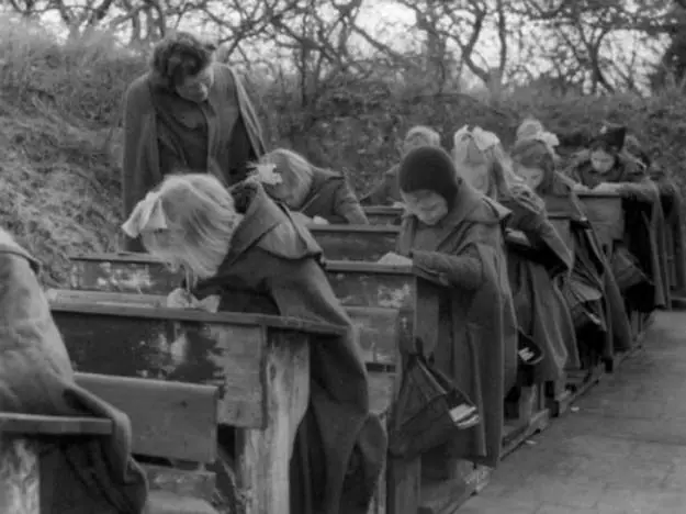 Hace 100 años algunas escuelas no tenían muros y tejados