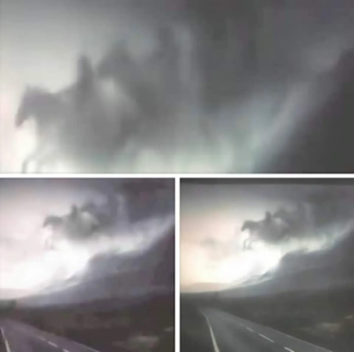 jinetes del Apocalipsis sobre Jalisco (Pareidolia)