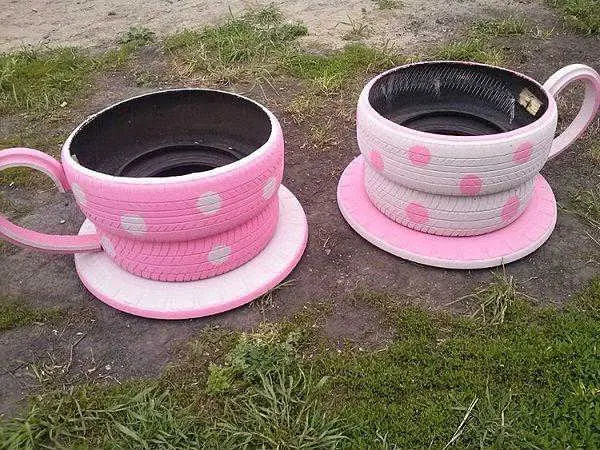 Recicla Cubiertas De Neumáticos en casa
