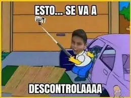 descontrolar