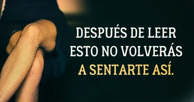Por qué nunca debes cruzar las piernas al sentarte