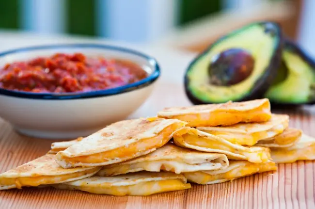 quesadillas