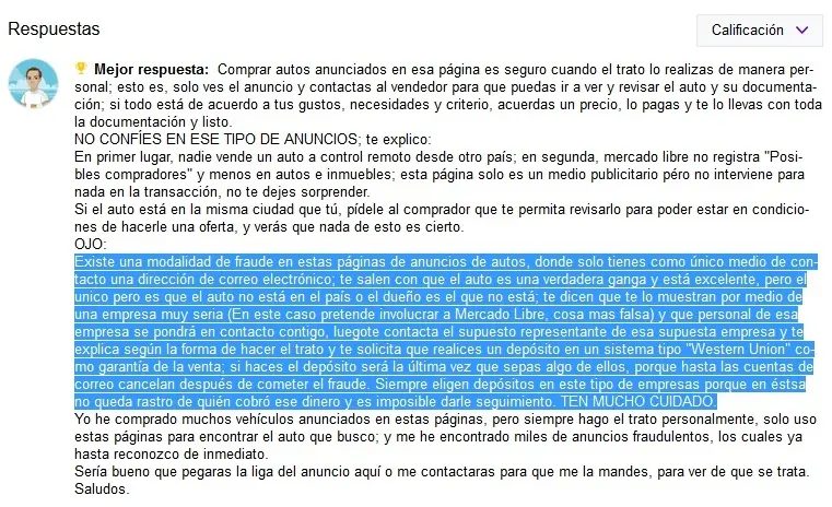 Casi me quitan el pan de la boca, fraude en internet