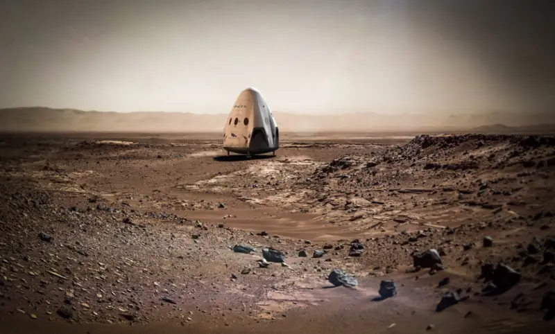 SpaceX quiere enviar su primera nave Dragón a Marte en 2018
