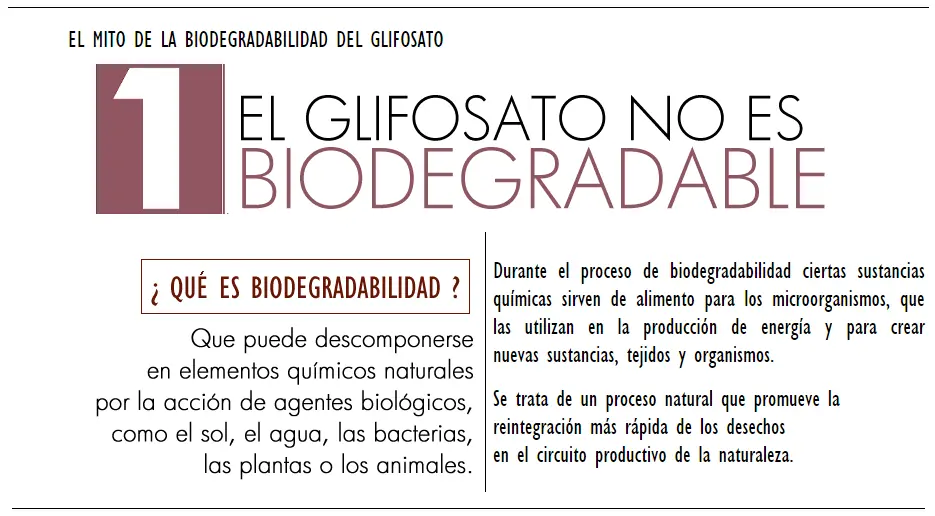 El veneno nuestro de cada dia, glifosato