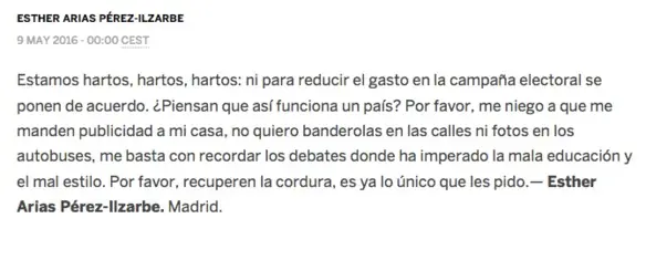 Si me envías publicidad, NO TE VOTO: nueva campaña anti...
