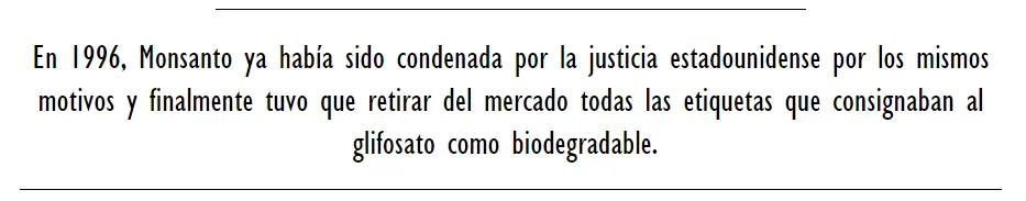El veneno nuestro de cada dia, glifosato