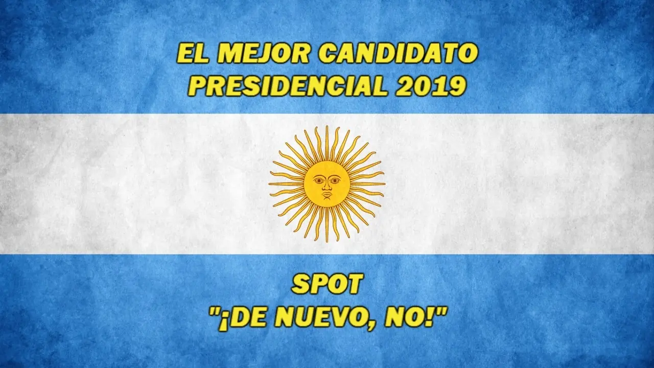 Spot presidencial 2019: el mejor candidato.