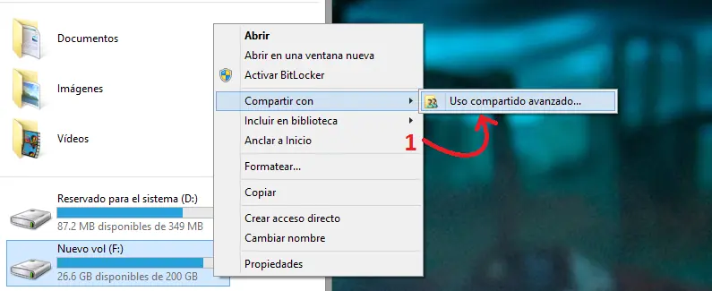 Unidad de CD/DVD en red con Windows