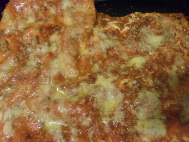 Hice lasaña de ricota y carne (Fotos propias)