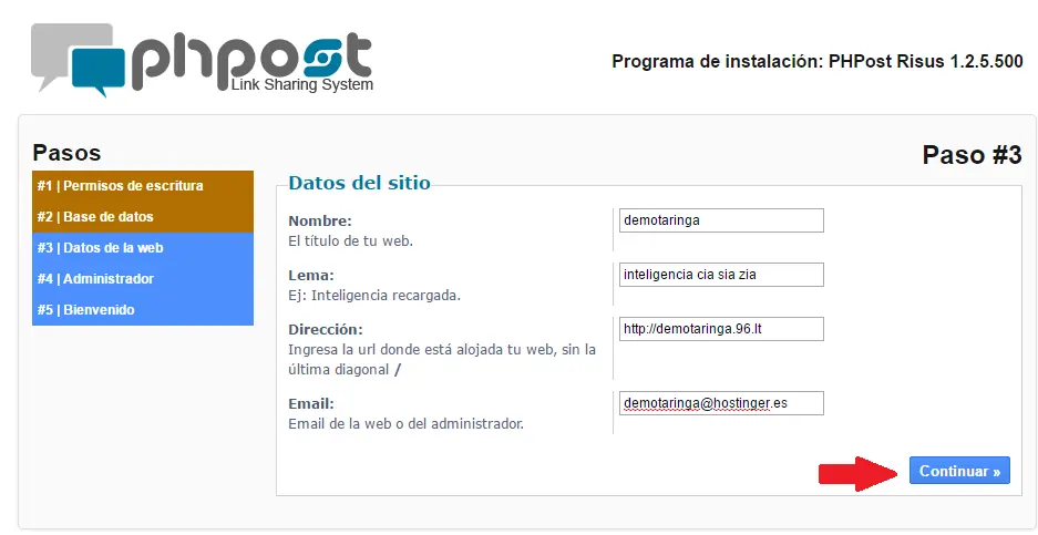 php dinamico
