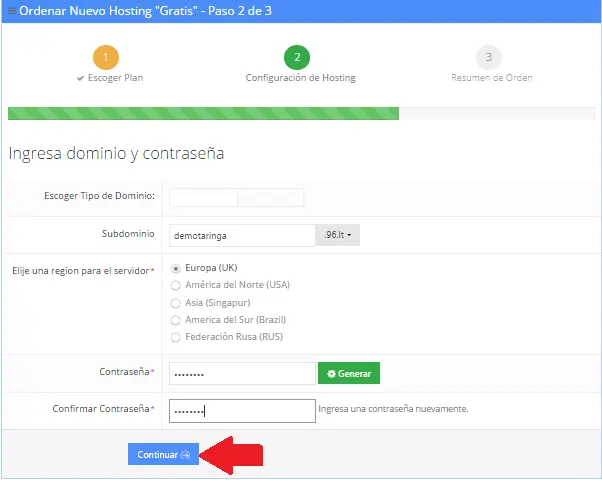 crear web