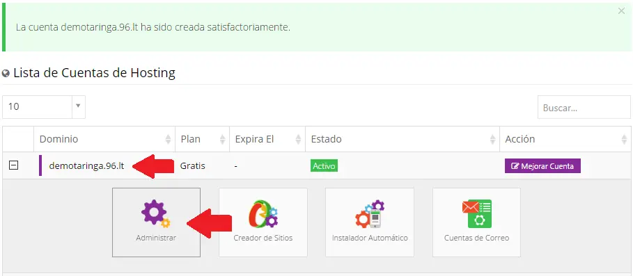 sistema de usuarios