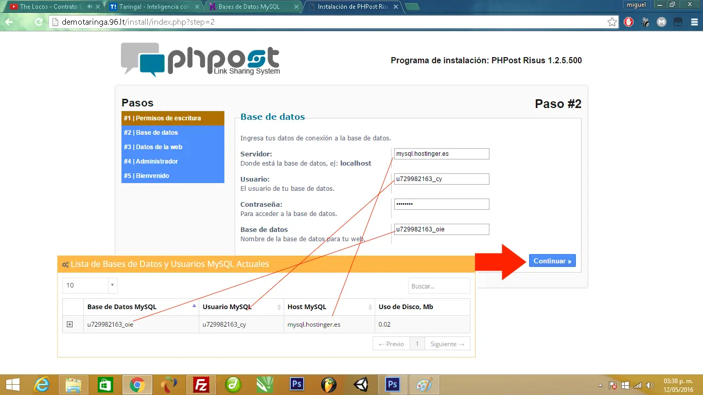 crear web