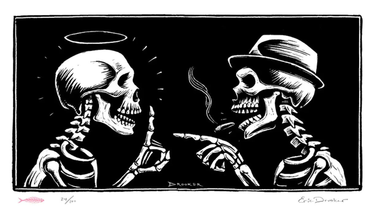 Eric Drooker ilustraciones desde EE.UU