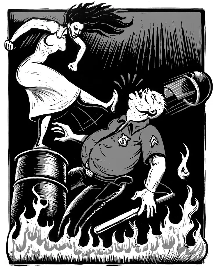 represion policial