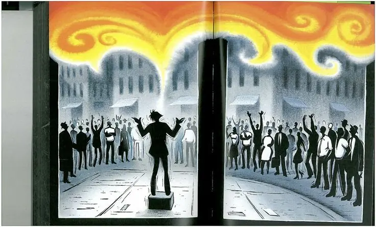 Eric Drooker ilustraciones desde EE.UU