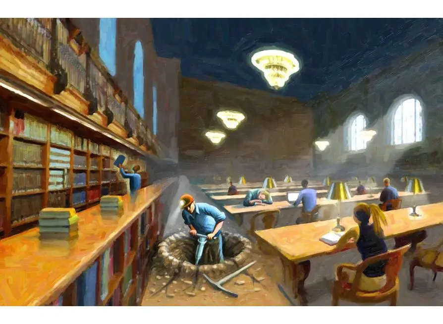 Eric Drooker ilustraciones desde EE.UU