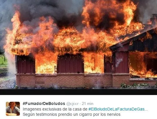 Quiso resistir con aguante y mirá lo que pasó