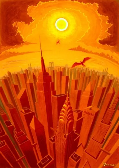 Eric Drooker ilustraciones desde EE.UU