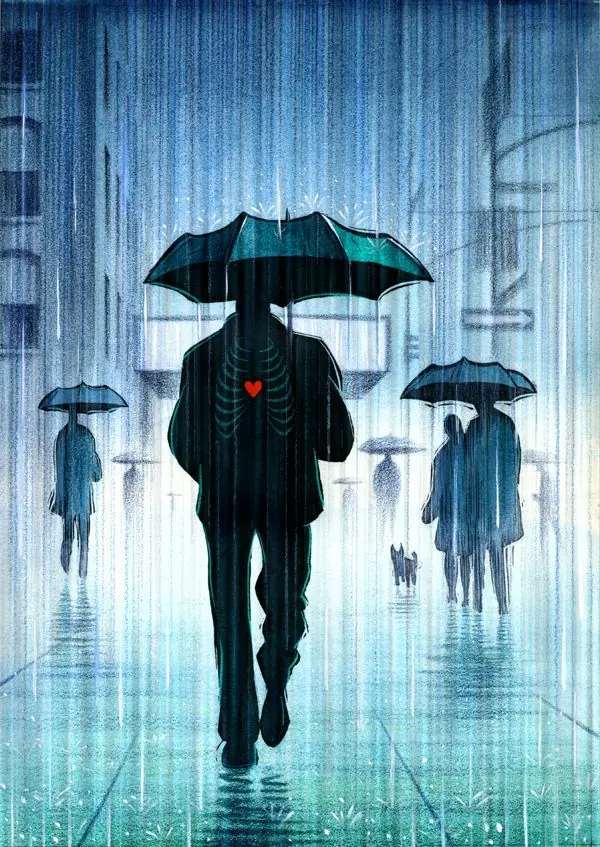 Eric Drooker ilustraciones desde EE.UU