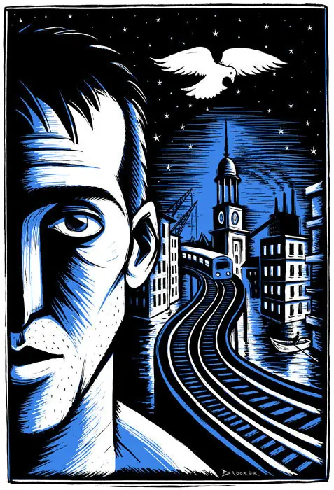 Eric Drooker ilustraciones desde EE.UU