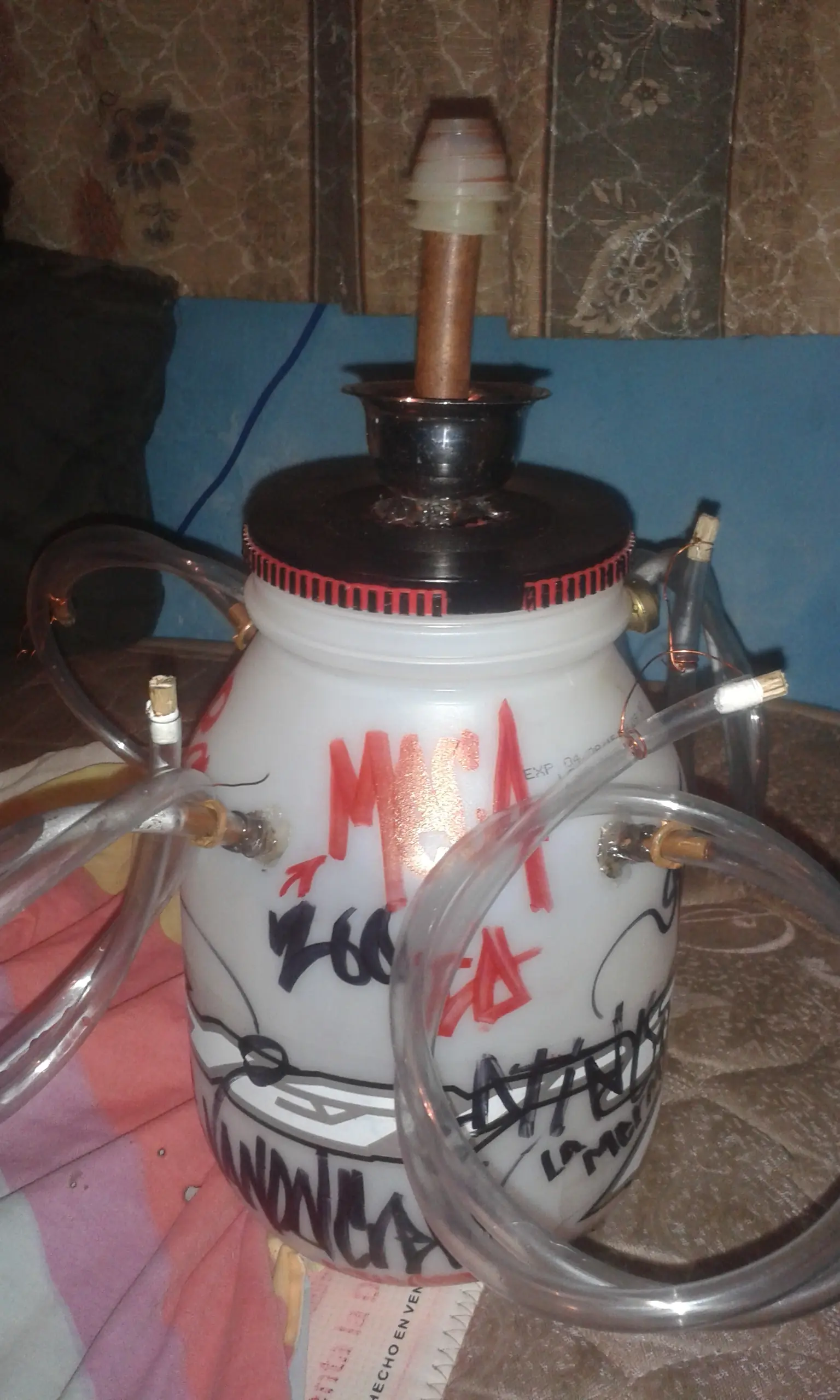 Como hacer Hookah Shisha o Cachimba Casera.