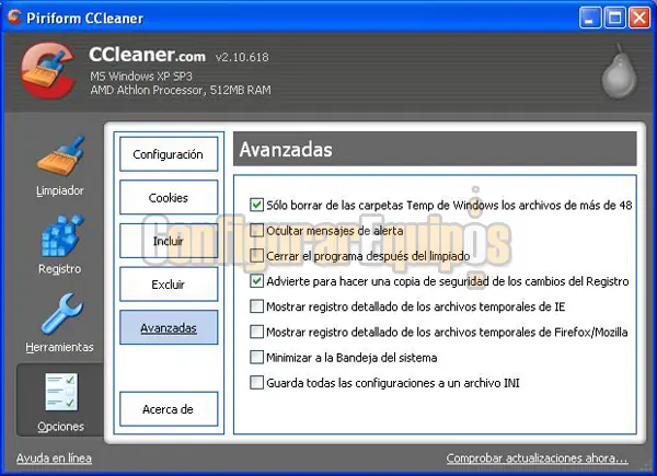 Como usar, instalar y configurar CCleaner