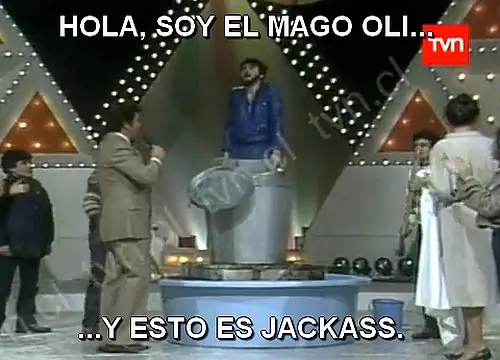 Hola soy ........ y esto es jackass+yapa