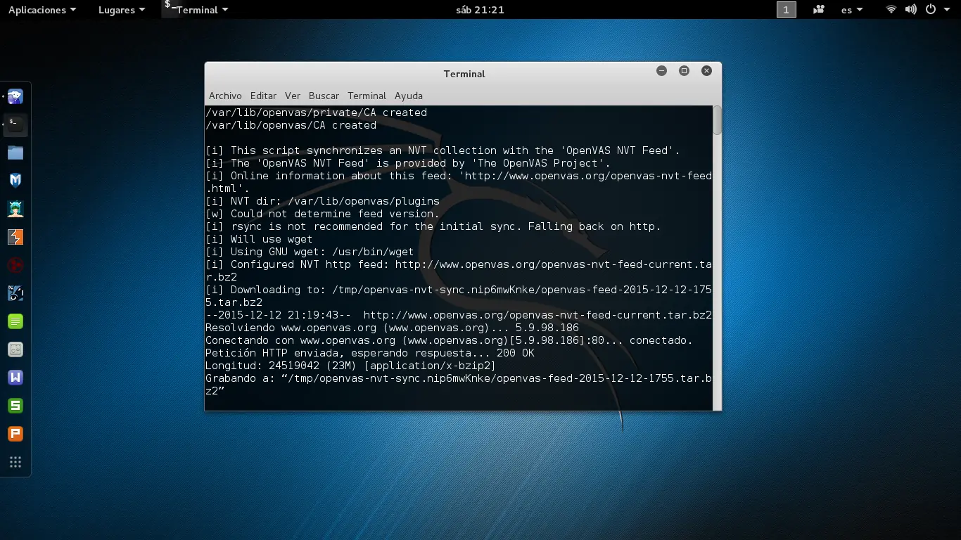 instalar openvas en kali linux 2 instalar openvas en kali linux 2
